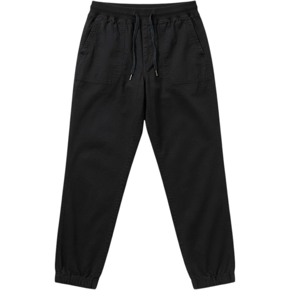 Gap Sweatpants Mens Medium Black French Terry Joggers Elastic Waist Pockets
